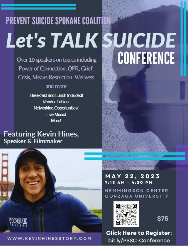 Let’s Talk Suicide Conference with Kevin Hines pdf cover.